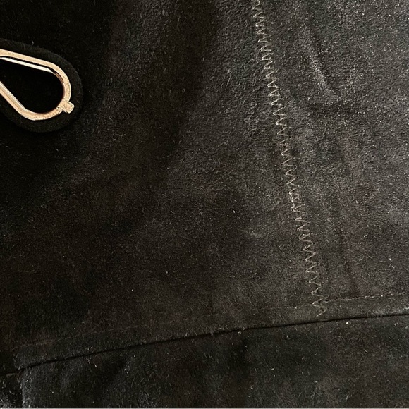 Nautica New With Tags Women’s Genuine Black Suede Jacket Size Medium - Picture 11 of 13